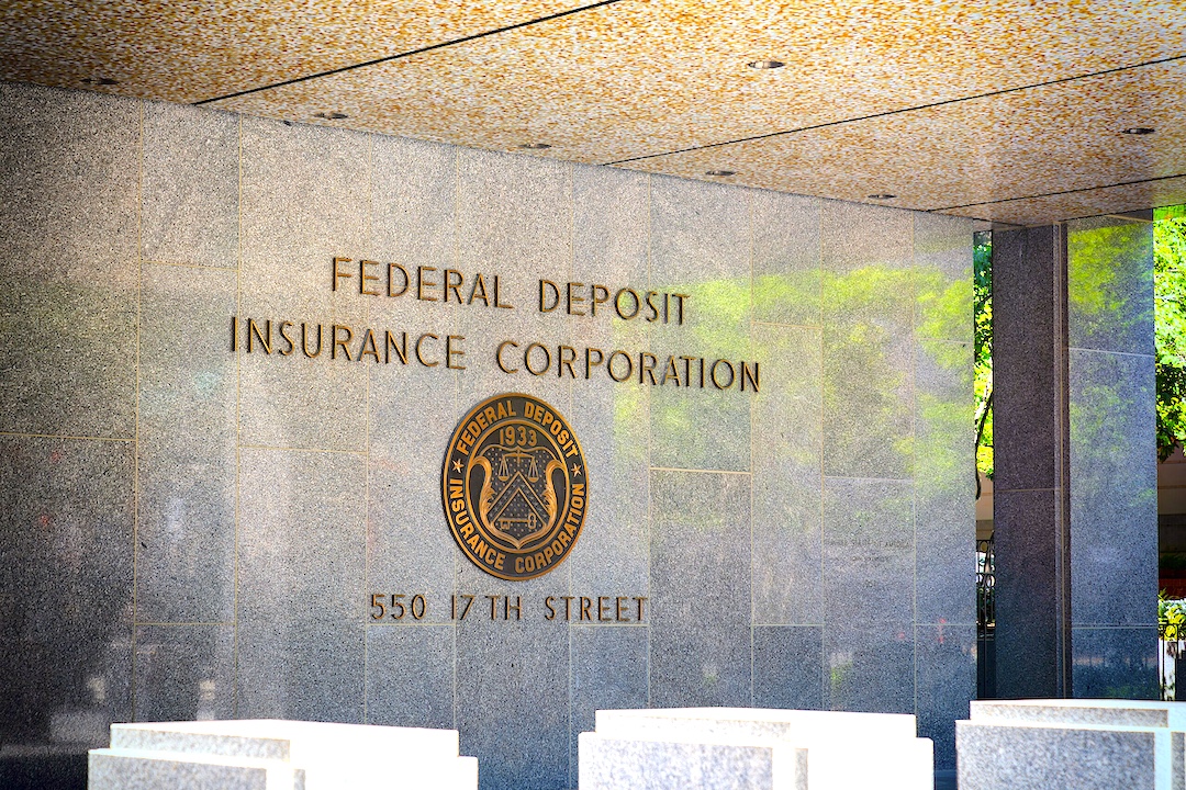 FDIC headquarters, Washington, D.C. — photo by Tony Webster (2024), via Wikimedia Commons. Licensed under Creative Commons CC BY 2.0.